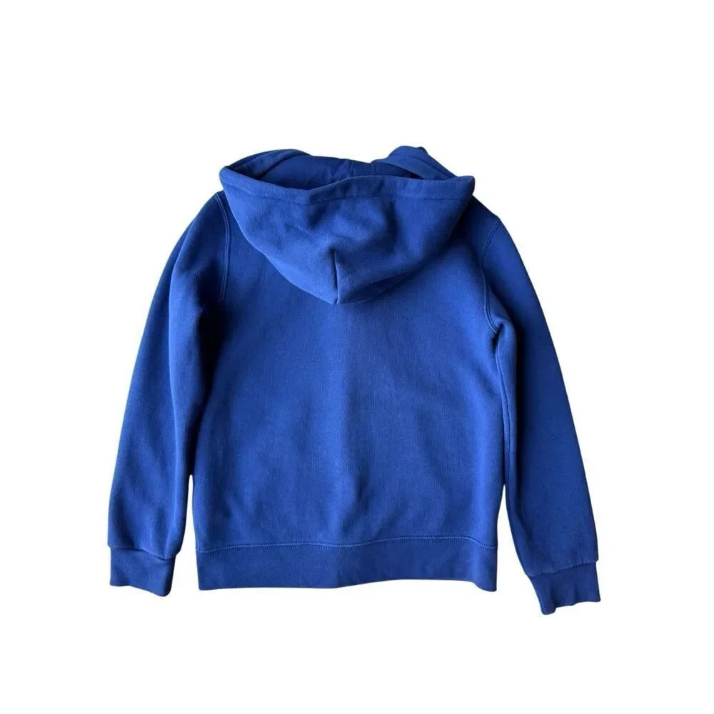Polo Ralph Lauren Boys Size 7 Blue Fleece Full-Zip Hoodie